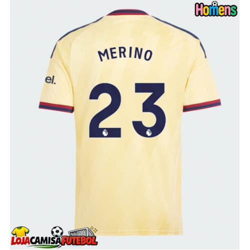 Camisa de Futebol Arsenal Mikel Merino #23 Equipamento Alternativo 2026-27 Manga Curta